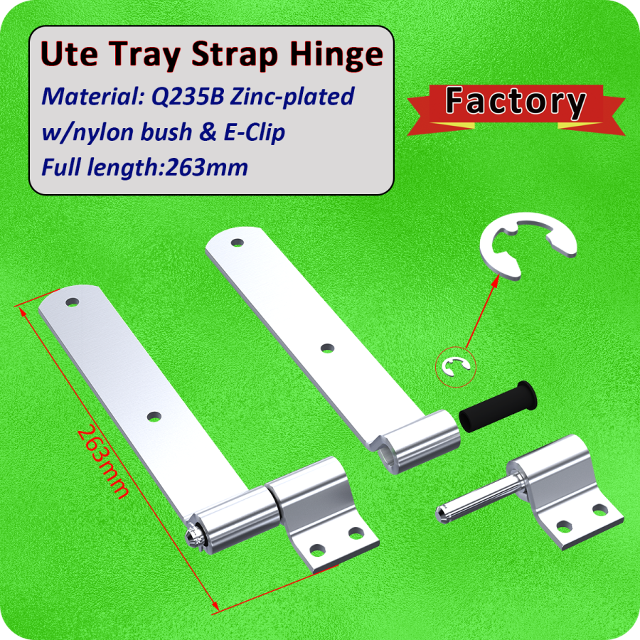 Ute Tray Strap Hinge